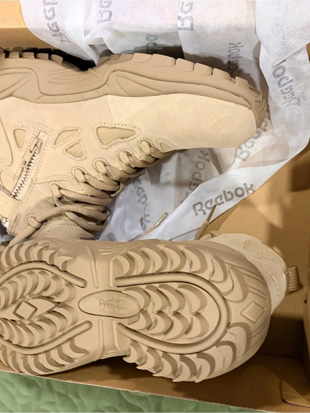 Reebok Men's Tactical Rapid Response Boots - Tan